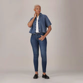 Med Indigo - Worn In