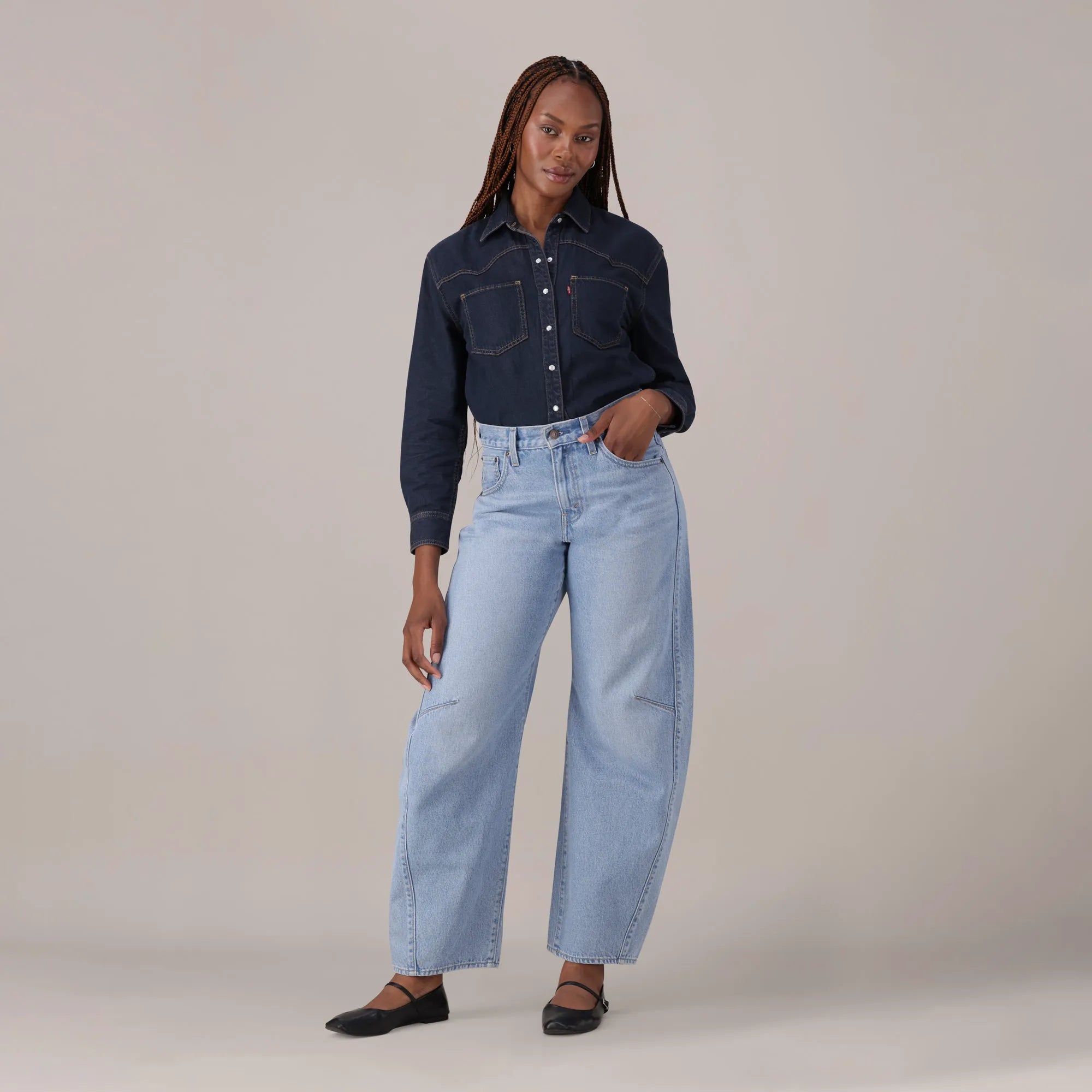 Med Indigo - Worn In